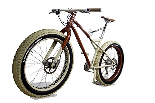 Fat Tire Mountainbike : trelixx Fahrradwandhalterung Fatbike | Acrylglas | platzsparende Fahrradaufbewahrung | großartiges Design | leichte Montage | perfekt geeignet für Ihr Fatbike