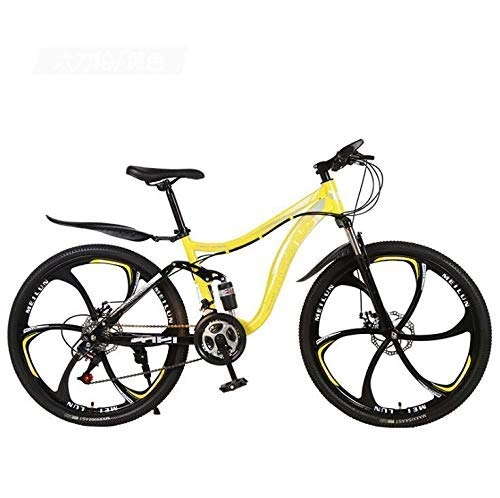 Fat Tire Mountainbike : WJSW Fat Tire Adult Mountainbike, Rahmenräder aus Kohlenstoffstahl, Beach Snowmobile Bicycle, Doppelscheibenbremse 20-Zoll-Räder