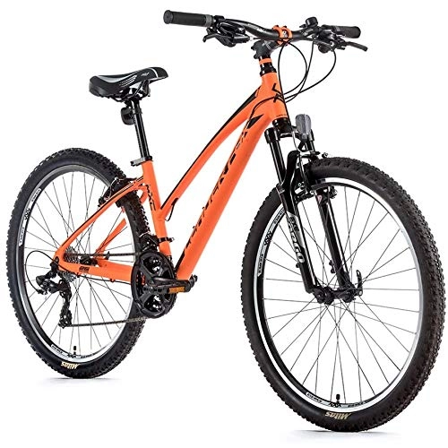 Mountainbike : 26 Zoll Alu Leader Fox MXC Lady Fahrrad Mountain Bike Shimano 21 Gang orange RH 46cm