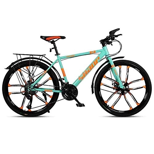 Mountainbike : 26 Zoll Mountainbike Fahrrad-erwachsene Straßen-Fahrräder Mountainbike MTB Einstellbare Geschwindigkeit for Männer und Frauen 26in Räder Doppelscheibenbremse ( Color : Blue , Size : 30 speed )