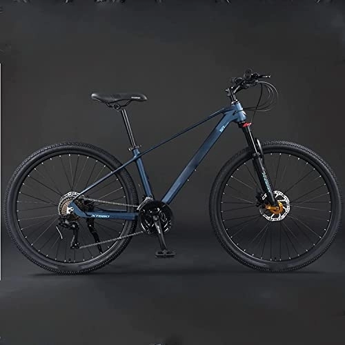 Mountainbike : ADASTE Magnesium Alloy Mountain Bike Men's Blueprint 27 Variable Speed Youth Off-Road Shock Absorption Women's Racing Bicycle