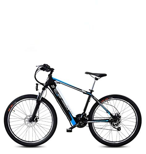Mountainbike : AISHFP Adult Electric Mountain Bike, 48V 10AH Lithium-Batterie, 400W Teenage Student Electric Bikes, 27 Fahr Off-Road Elektro-Fahrrad, 26 Zoll-Räder, B