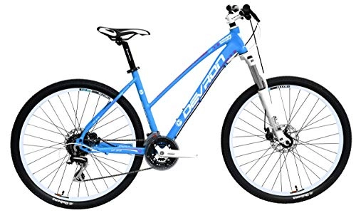 Mountainbike : Devron Riddle LH1, 7 27, 5 Zoll 42 cm Frau 24G Scheibenbremse Blau