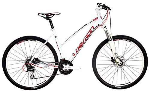 Mountainbike : Devron Riddle LH1, 7 27, 5 Zoll 42 cm Frau 24G Scheibenbremse Weiß