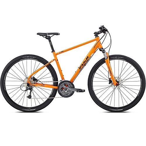 Mountainbike : Fuji 28 Zoll Crossrad MTB Traverse 1.3 Cross Terrain Mountainbike Tourenrad, Farbe:Orange, Rahmengrösse:48 cm
