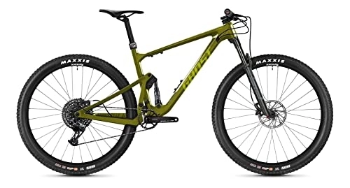 Mountainbike : Ghost Lector FS SF LC Universal 29R Fullsuspension Mountain Bike 2022 (L / 48cm, Olive / Light Olive - Glossy)