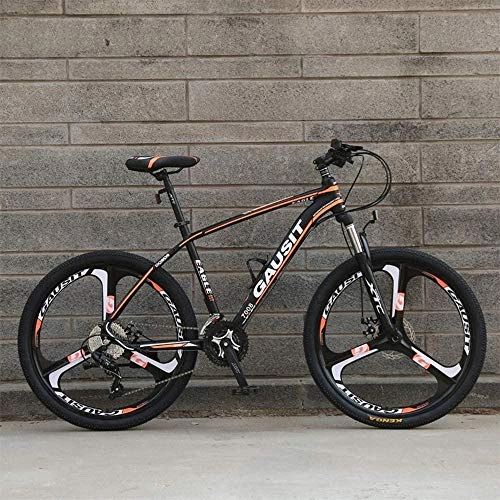 Mountainbike : giyiohok Aluminiumlegierung Fahrrad 26 Zoll 30 Geschwindigkeit Variable Geschwindigkeit Offroad-Dämpfung DREI-Messer-Rad Mountainbike Orange