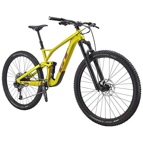 Mountainbike : GT Sensor Carbon Elite Fahrrad, Erwachsene, Unisex, Gelb, M