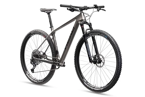 Mountainbike : HEAD Unisex – Erwachsene Trenton 3.0 Mountainbike, grau metallic / schwarz, 48