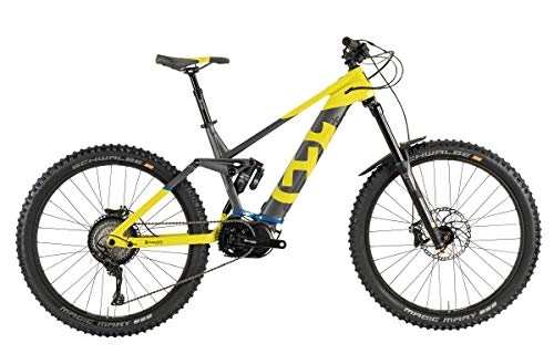Mountainbike : Husqvarna Hard Cross HC7 27.5'' Pedelec E-Bike MTB gelb / grau 2019: Gre: 48cm