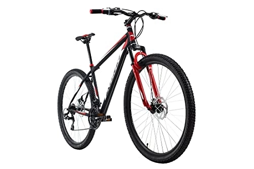 Mountainbike : KS Cycling Unisex – Erwachsene Mountainbike Hardtail 29'' Xtinct schwarz-rot RH 50 cm, 29 Zoll