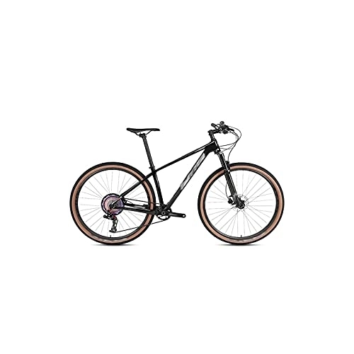 Mountainbike : LANAZU Mountainbike für Erwachsene, 2, 0-Carbonfaser-Cross-Country-Mountainbike, 29-Zoll-Fahrrad mit Variabler Geschwindigkeit, geeignet für Transport und Geländefahrten