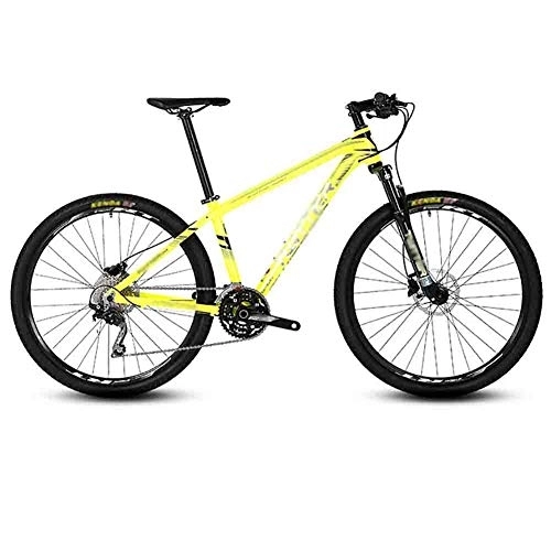 Mountainbike : LILIS Mountainbike Fahrrad MTB Erwachsene Straßen-Fahrräder Mountainbike for Männer und Frauen Doppelscheibenbremse Carbon Rahmen (Color : A, Size : 27.5 * 15IN)
