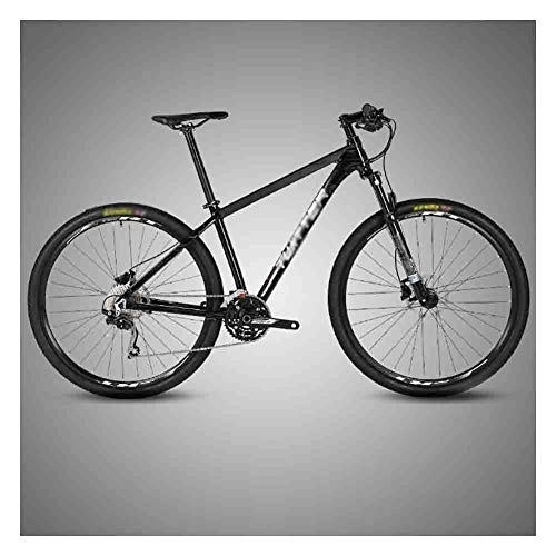 Mountainbike : LILIS Mountainbike Fahrrad MTB Erwachsene Straßen-Fahrräder Mountainbike for Männer und Frauen Doppelscheibenbremse Carbon Rahmen (Color : D, Size : 29 * 19IN)