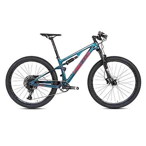 Mountainbike : LILIS Mountainbike Fahrrad-Soft-Schwanz-Rahmen Mountainbike MTB Erwachsener Straßen-Fahrräder for Männer und Frauen Doppelscheibenbremse (Color : A, Size : 27.5 * 17.5in)