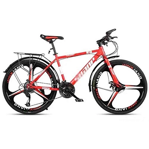 Mountainbike : LILIS Mountainbike MTB Fahrrad-Straßen-Fahrräder Mountainbike Erwachsene Einstellbare Geschwindigkeit for Männer und Frauen 26in Räder Doppelscheibenbremse (Color : Red, Size : 30 Speed)