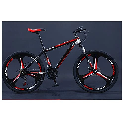 Mountainbike : LZZB Faltrad für Erwachsene, Leichte Mountainbikes Fahrräder Starker Aluminiumrahmen mit Scheibenbremse, 24 26 27, 5 Zoll, B, 24 Zoll