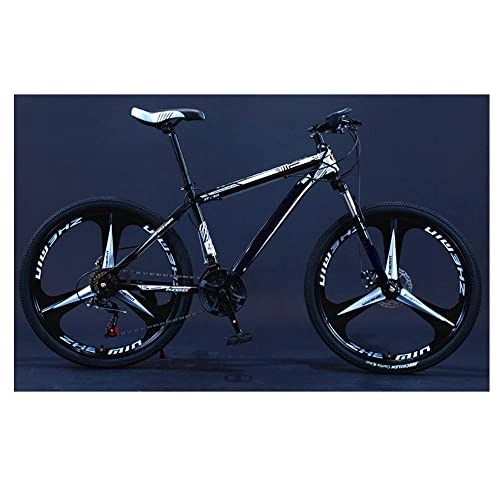 Mountainbike : LZZB Faltrad für Erwachsene, Leichte Mountainbikes Fahrräder Starker Aluminiumrahmen mit Scheibenbremse, 24 26 27, 5 Zoll, D, 26 Zoll