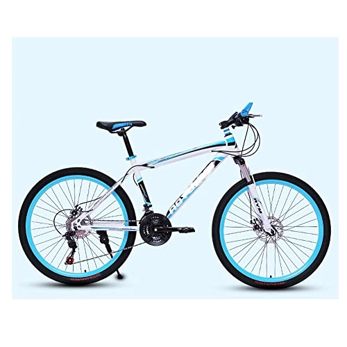 Mountainbike : LZZB Faltrad für Erwachsene, Leichte Mountainbikes Fahrräder Starker Aluminiumrahmen mit Scheibenbremse, 24 26 Zoll, D, 24 Zoll