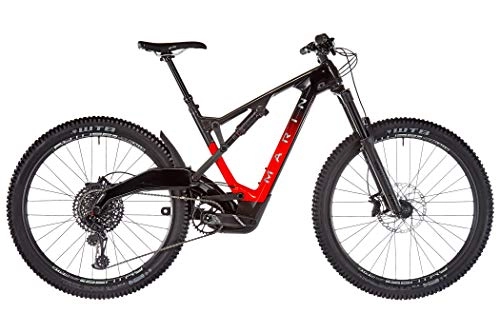 Mountainbike : Marin Mount Vision 8 S Gloss Carbon / red fade / Charcoal Decals Rahmenhöhe L | 46, 5cm 2021 MTB Fully