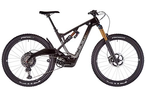Mountainbike : Marin Mount Vision Pro Gloss Carbon / Charcoal fade / Charcoal Decals Rahmenhöhe L | 46, 5cm 2020 MTB Fully