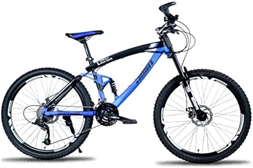 Mountainbike : Mountainbike Mountainbike Student 26 Zoll Downhill Offroad Doppelscheibenbremse 27-Gang Mountainbike Adult Bicycle Bicycle, A, A.