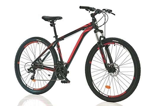 Mountainbike : Mountainbike X-7 Hardtail Fahrrad Shimano Schaltung MTB Fitness Bike Trekkingrad Gabelfederung Scheibenbremsen (29 Zoll Reifen)