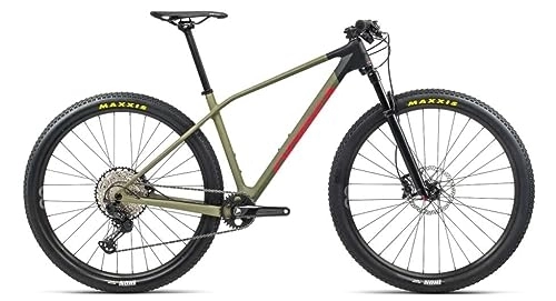 Mountainbike : ORBEA Alma M30 29R Mountain Bike (XL / 53.3cm, Savage Green / Bright Red (Matte))