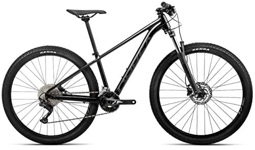 Mountainbike : ORBEA Onna 27R XS Junior 30 Kinder & Jugend Mountain Bike (XS / 35cm, Black (Gloss) Matte / Silver)