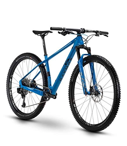 Mountainbike : RAYMON HardRay Nine 9.0 29'' Carbon MTB Fahrrad blau 2020: Gre: 39 cm