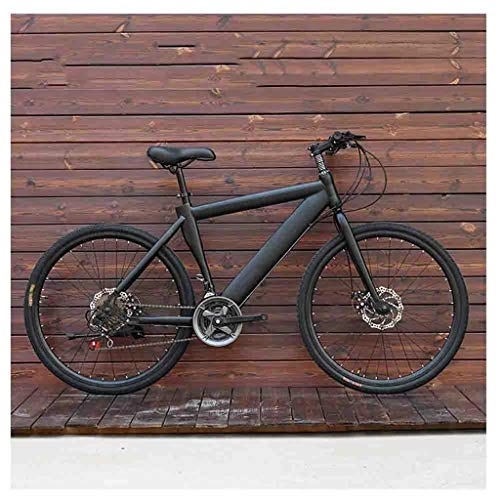Mountainbike : RYP Mountainbikes Rennräder Fahrräder Mountainbike Erwachsene Männer MTB Straßen-Fahrrad for Damen 26 Zoll-Räder Einstellbare Doppelscheibenbremse BMX-Räder (Color : Black, Size : 30 Speed)