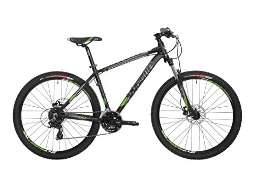 Mountainbike : Whistle 27, 5' Mountainbike Miwok 1504 24s MTB, Farbe:schwarz / grün;Rahmengrösse:18 Zoll