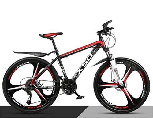 Mountainbike : WJSW Commuter City Bike Unisex Mountainbike, 26 Zoll City Road Fahrrad Herren MTB (Farbe: D, Größe: 24 Geschwindigkeit)