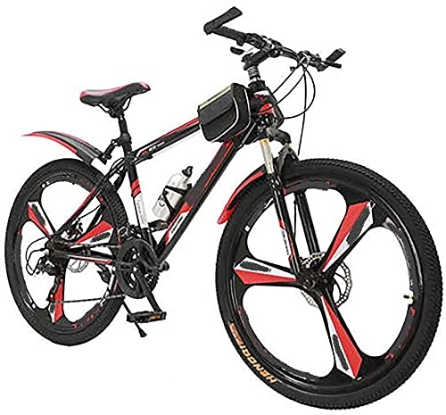 Mountainbike : WQFJHKJDS Herren- und Frauen-Mountainbikes, 20-Zoll-Räder, Rahmen mit hoher Kohlenstoffstahl, Schalthebel, 21-Gang-Heckumwerfer, Front- und Heckscheibenbremsen, mehrere Farben