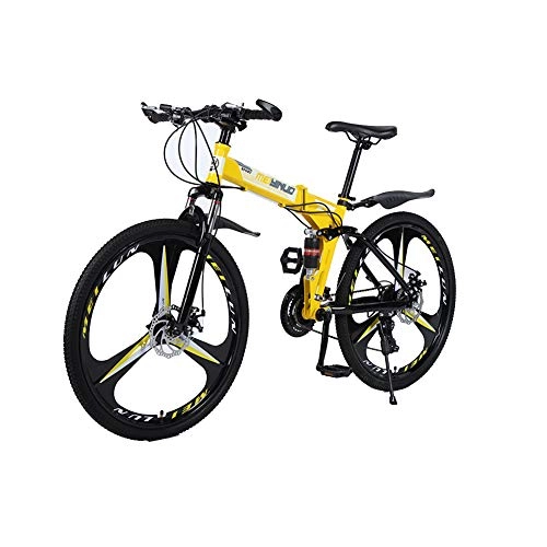 Zusammenklappbare Mountainbike : liu 26 Zoll Mountainbike, geeignet ab 150 cm, 21 / 24 / 27 Gang-Schaltung, Gabelfederung, Jungen-Fahrrad & Herren-Fahrrad, 27speed
