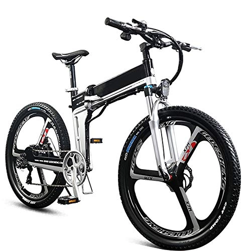 Zusammenklappbares elektrisches Mountainbike : CHEZI bikeFaltendes elektrisches Fahrrad kann Gebirgselektrisches Auto-Lithium-Batterie-Batterie-Roller-Energie-Fahrrad-hydraulische vordere Gabel 400W Sein