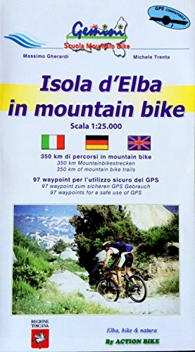 Libri di mountain bike : Isola d'Elba in mountain bike. Carta topografica per escursionisti 1:25.000. Con CD-ROM
