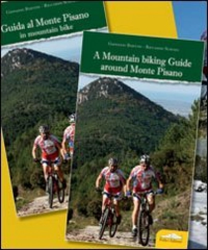 Libros de ciclismo de montaña : Guida al monte Pisano in mountain bike