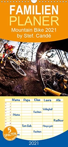 Livres VTT : Mountain Bike 2021 by Stef. Candé - Familienplaner hoch (Wandkalender 2021 , 21 cm x 45 cm, hoch): Einige der besten Mountainbike-Action-Fotos von Stef. Candé! (Monatskalender, 14 Seiten )