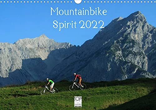 Livres VTT : Mountainbike Spirit 2022 (Wandkalender 2022 DIN A3 quer): 13 faszinierende Radsportmotive in den Alpen (Monatskalender, 14 Seiten )