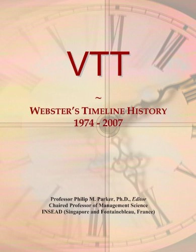 Livres VTT : VTT: Webster's Timeline History, 1974 - 2007