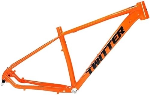 Cornici per Mountain Bike : 29er Hardtail Mountain Bike Frame 15'' / 17'' / 19'' 12 * 148mm Thru Axle Boost Frame XC Freno a Disco in Lega di Alluminio Frame Routing Interno (Color : Orange, Size : 29 * 15'')