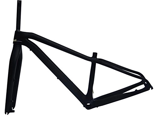 Cornici per Mountain Bike : 29ER, in carbonio, per MTB Mountain Bike, da telaio per forcella (15 BB92 38, 10 cm