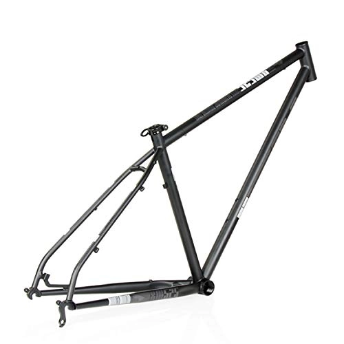 Cornici per Mountain Bike : Am Advanced mountain XM525 Renolds 520 Steel High End bici telaio 66 cm, Nero, 16