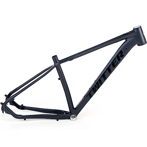 Cornici per Mountain Bike : DHNCBGFZ Telaio Mountain Bike 27.5 / 29er Telaio MTB Hardtail in Lega di Alluminio da 15'' / 17'' / 19'' Freno A Disco QR135mm (Color : Dark Gray, Size : 27.5x17'')