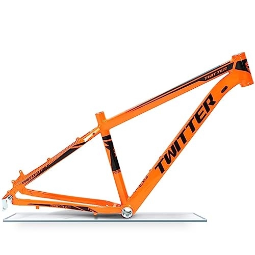 Cornici per Mountain Bike : DHNCBGFZ Telaio MTB 27.5 / 29er Telaio for Mountain Bike Lega di Alluminio Hardtail 15'' / 17'' / 19'' QR 135mm ASSE A Sgancio Rapido Instradamento Interno XC (Color : Orange, Size : 29x19'')