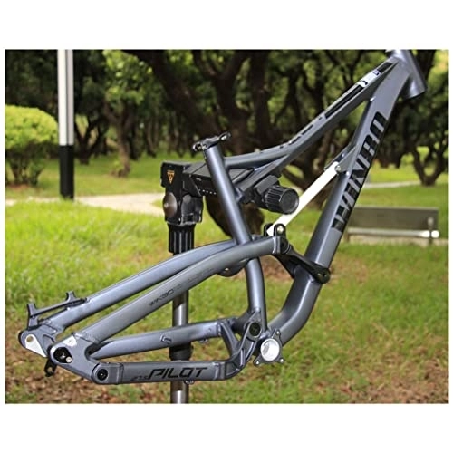 Cornici per Mountain Bike : FAXIOAWA Sospensione MTB Frame DH / XC / AM 26er / 27.5er Mountain Bike Frame 16.5'' Thru Axle 12 * 142mm Telaio in Lega di Alluminio Freno a Disco (Color : Dark Grey)