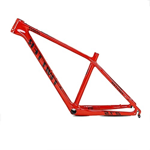 Cornici per Mountain Bike : Leodun MTB Carbon Frame Mountain Carbon Frameset BB92 UV Matte 27.5Er Road Bike Field Bicicletta da Ciclismo, 27.5 * 15 inch