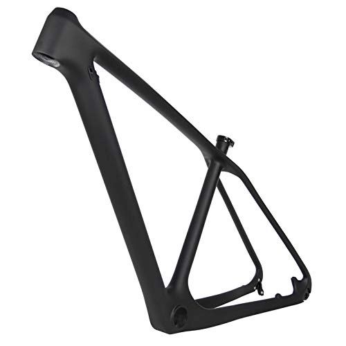 Cornici per Mountain Bike : PPLAS T1000 Full Carbon MTB Frame 27.5er 29er Ultralight Mountain Bike Telaio Carbonio PF30 Dimensioni 15 / 11 / 19 / 21" (Color : Black Matte, Size : 29er 21inch)