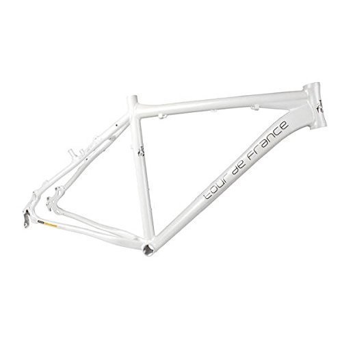 Cornici per Mountain Bike : Tour de France - Telaio per Mountain Bike in Alluminio, Colore Bianco